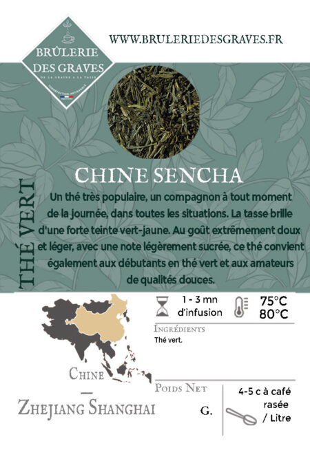 Thé Vert Chine Sencha