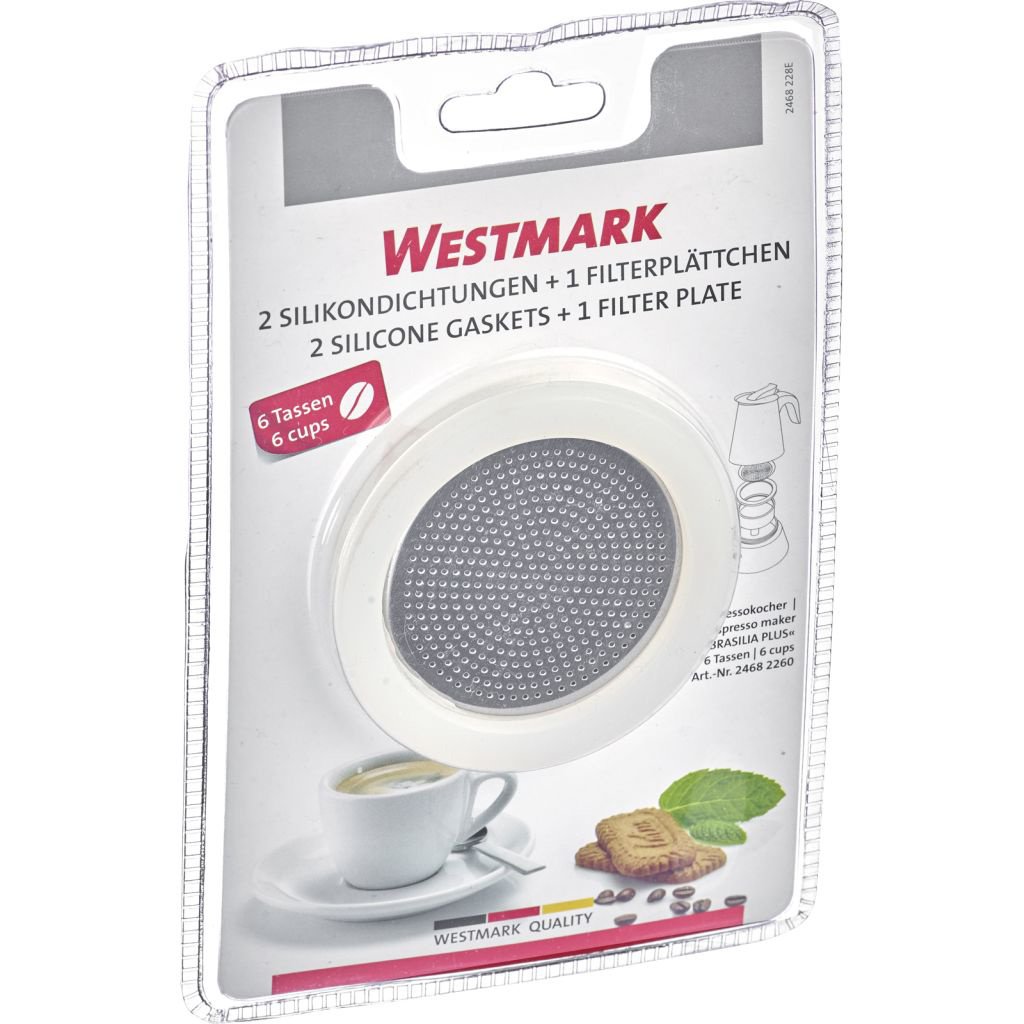 Joint Silicone + Tamis Pour Cafetière Moka – Compatible 3 Tasses, Haute Température, Qualité Alimentaire – Remplacement