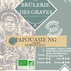 Café Papouasie Nouvelle Guinée Korofeigu Biologique